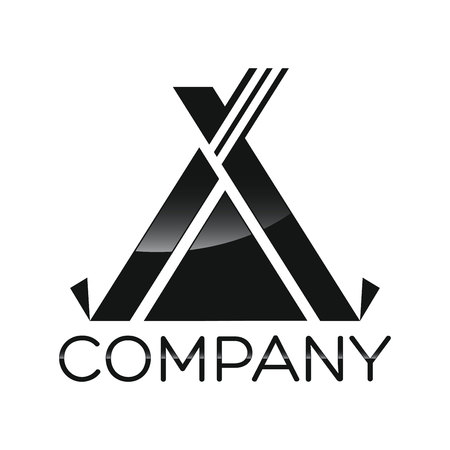 tent iconのイラスト素材