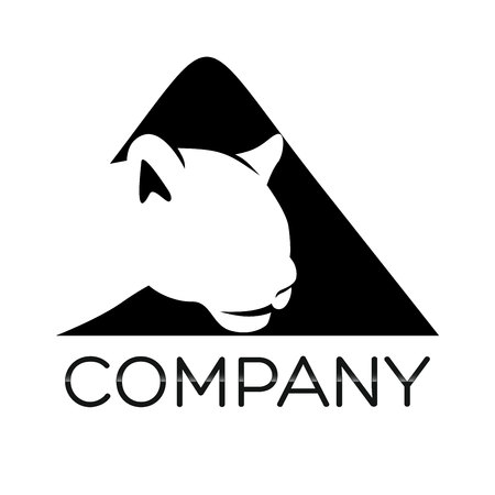 cougar iconのイラスト素材