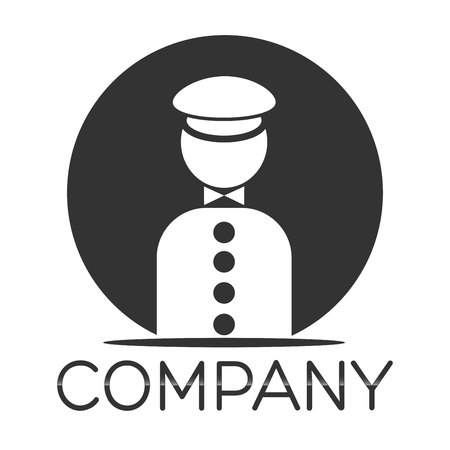 concierge iconのイラスト素材