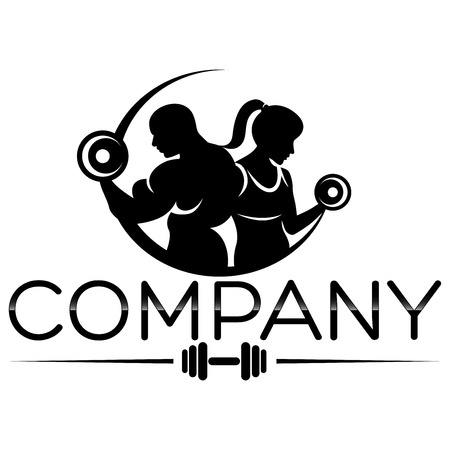 fitness iconのイラスト素材