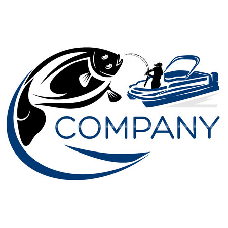 fishing iconのイラスト素材