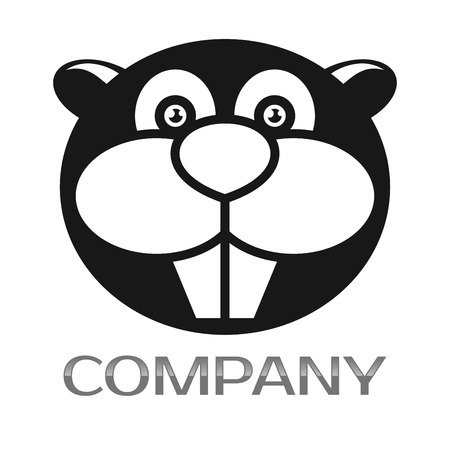 beaver iconのイラスト素材