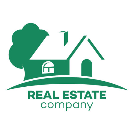 real estate iconのイラスト素材