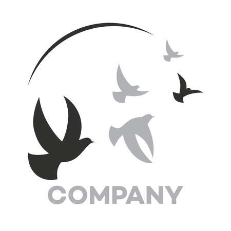 Dove iconのイラスト素材