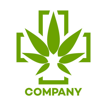 Cannabis iconのイラスト素材