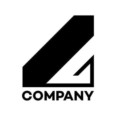 Diamond and G company linked letter iconのイラスト素材