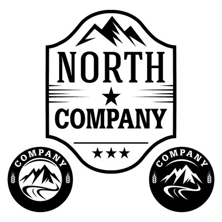 mountains iconのイラスト素材