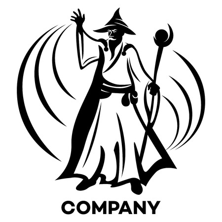 Logo Wizardのイラスト素材