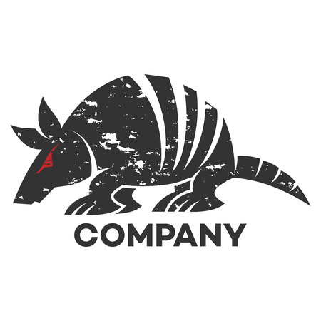 Animal battleship emblemのイラスト素材