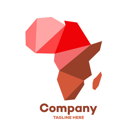 Modern Mainland Africa logoのイラスト素材