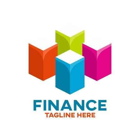 Modern finance and chart. Vector illustration.のイラスト素材