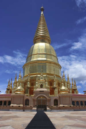 Golden stupaの写真素材