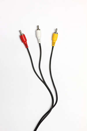 Cables for audiosの写真素材