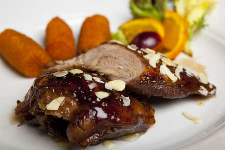 roast duckの写真素材