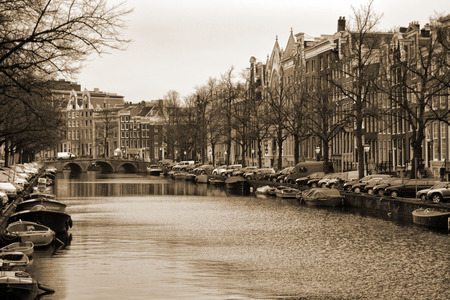 Amsterdam s channelsのeditorial素材