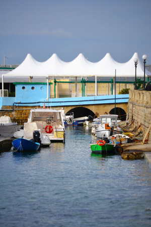 View of Leghorn seaの写真素材
