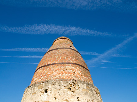 Old lime kilnの写真素材