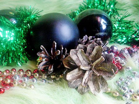 Christmas decorationの写真素材