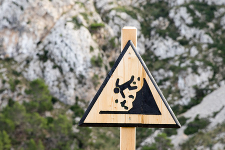 Warningの写真素材