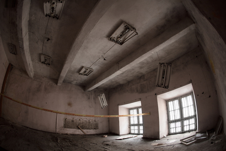 Old building interiorの写真素材