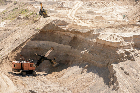 Cliff digging
