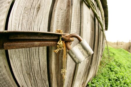 Lock on the door