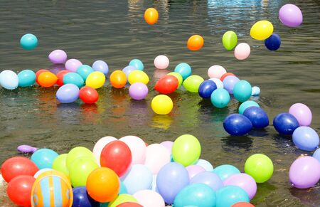 Balloons on the water
