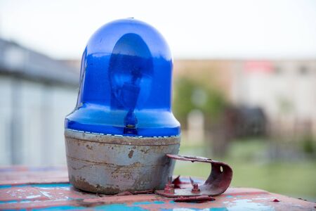 Blue beaconの写真素材