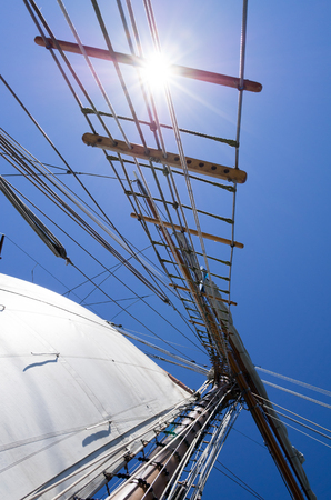 Sailing sailsの写真素材