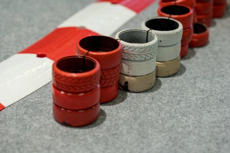 Track safety tire
