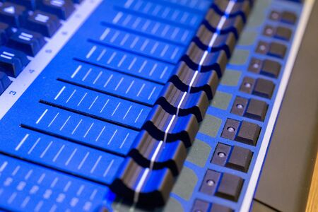 Sound equalizer keyboardの写真素材