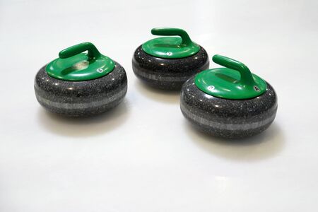 Curling stones. Winter sportsの写真素材