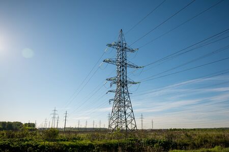 High voltage pylons
