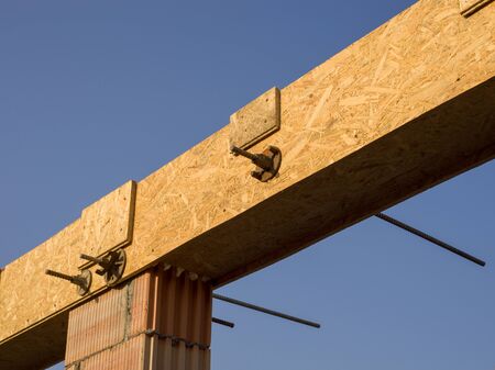 Plywood construction structure