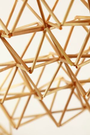 Decoration made of straw