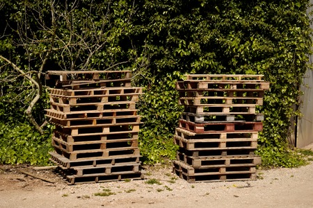 Stack of pallets