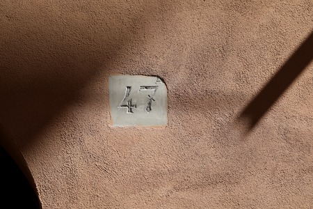 House number 47の写真素材