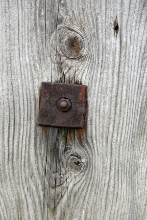 Old wooden plank