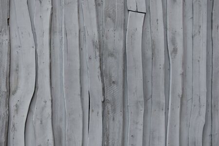 old gray wooden plank fenceの写真素材