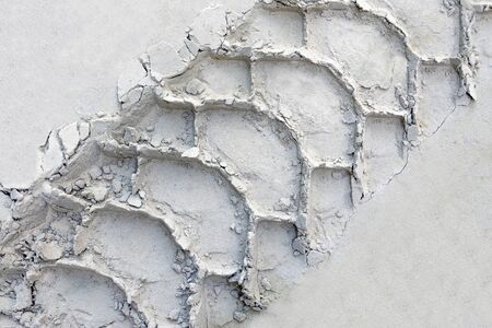 track of off-road tires in the sand. offroad in the sand. 4x4. concept of travel, adventure. car...