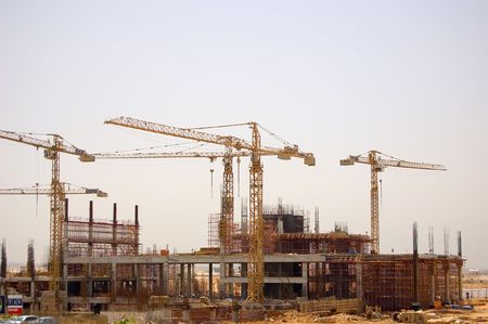 Construction Siteの写真素材