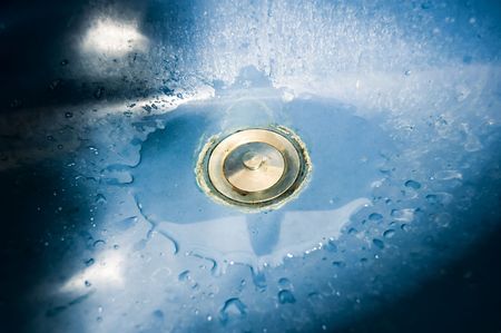Down the Drainの写真素材