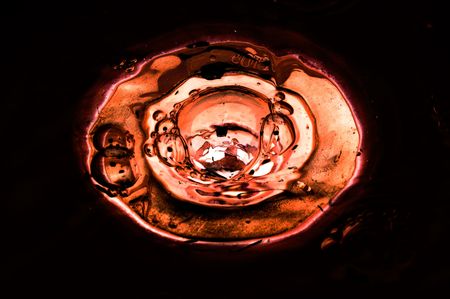 Down the hole.の写真素材