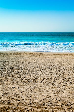 Gorgeous Beach in Summertimeの写真素材