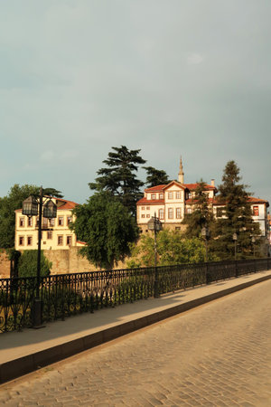 The beautiful Zagnos Pasha Bridge, Zagnos Pasa Kの写真素材