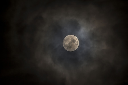 Full moonの写真素材