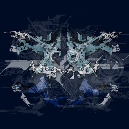 abstract colorful backgroundの写真素材