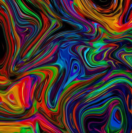 Abstract creative wallpaper with colors blots isolated