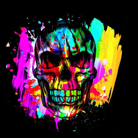 skull and crossbonesの写真素材