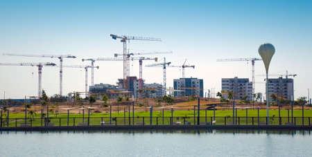 New quarter in Beer Sheva israelの写真素材